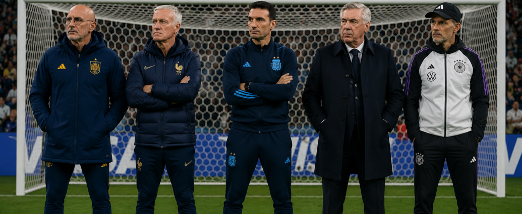 5 pelatih di piala dunia 2026